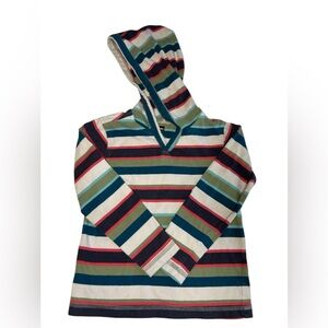 Tea Collection Multicolor Striped Lightweight Hoodie